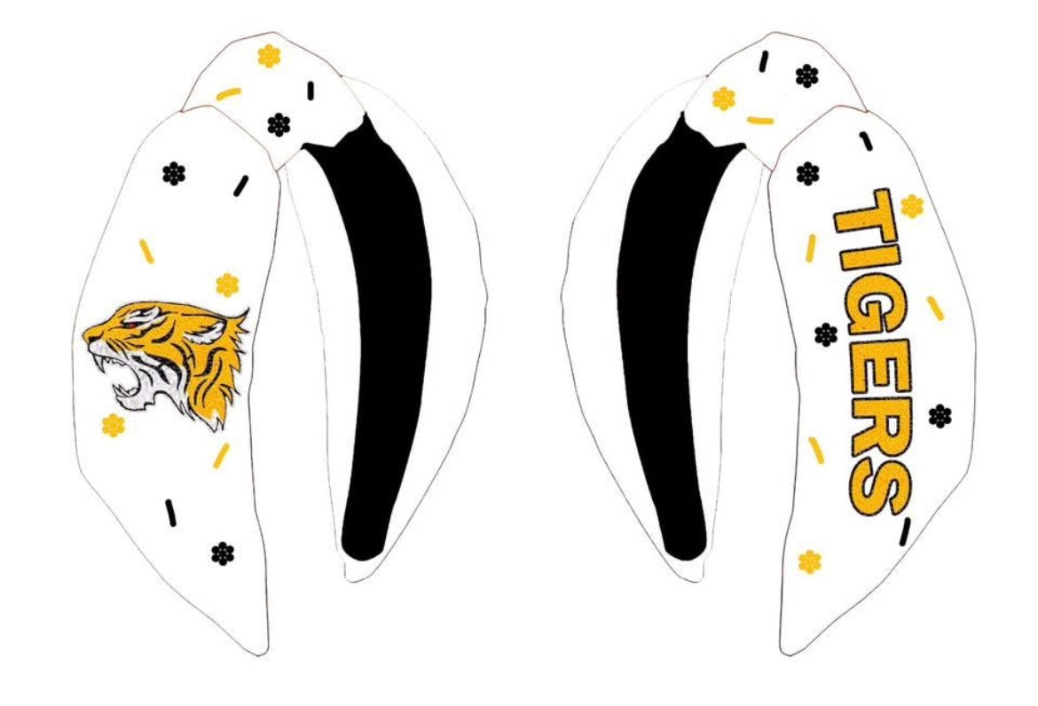 Custom Tigers Headband