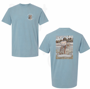 Rustic Tiger Stadium 2026 Class Tee