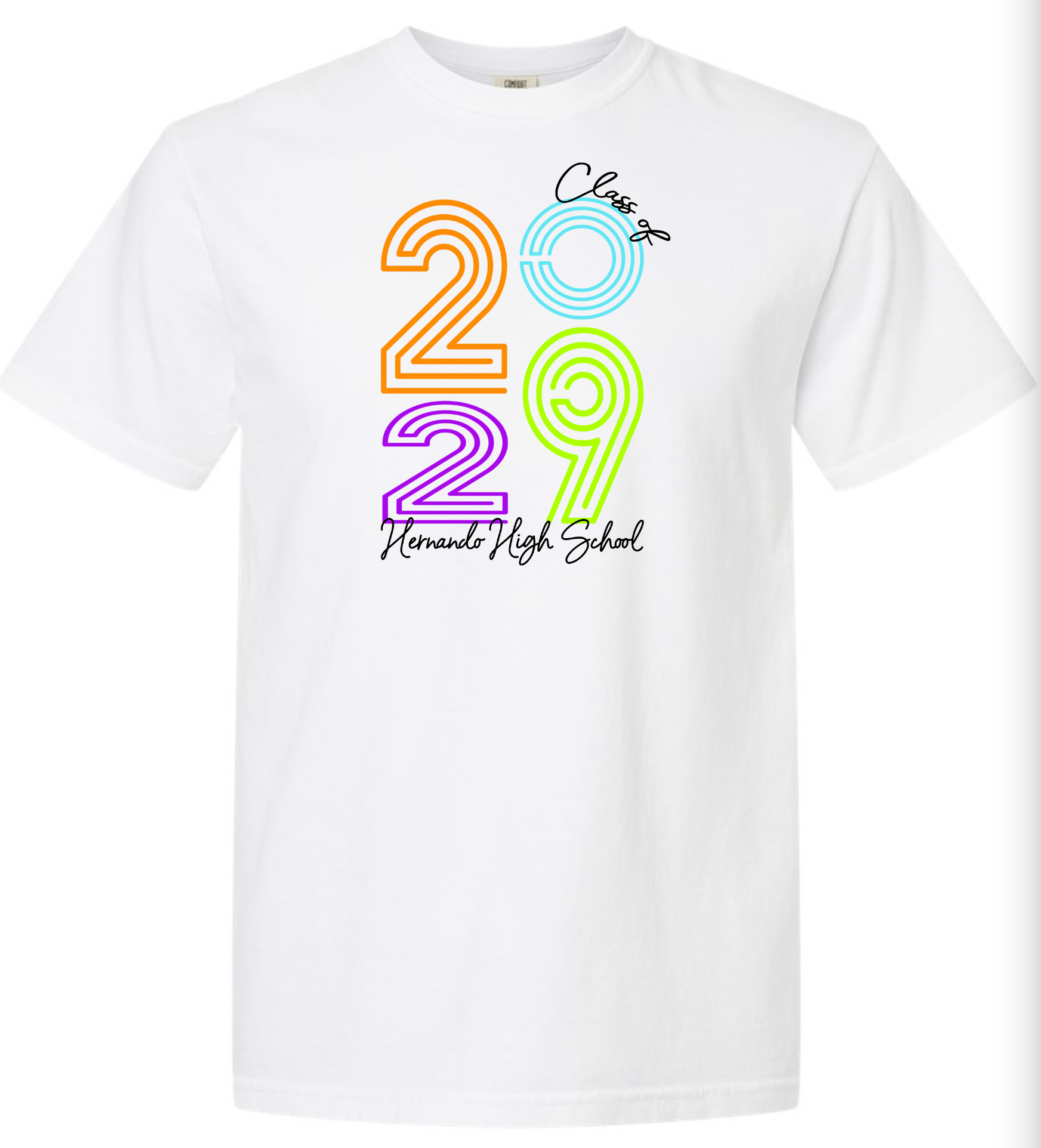 Class of 2029 (Bright Design)