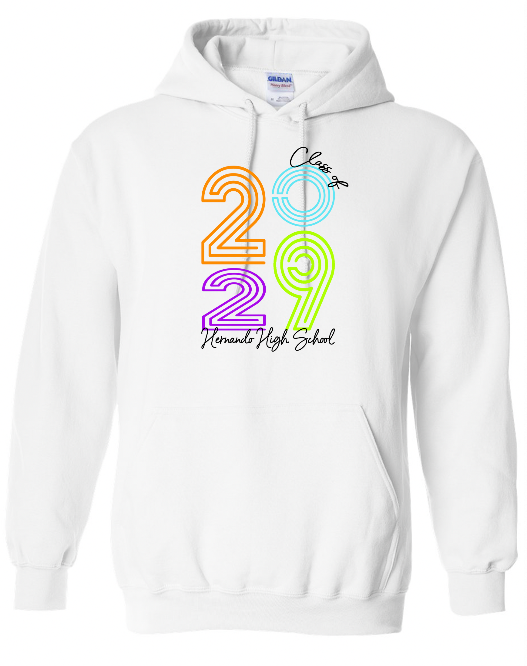 Class of 2029 (Bright Design)
