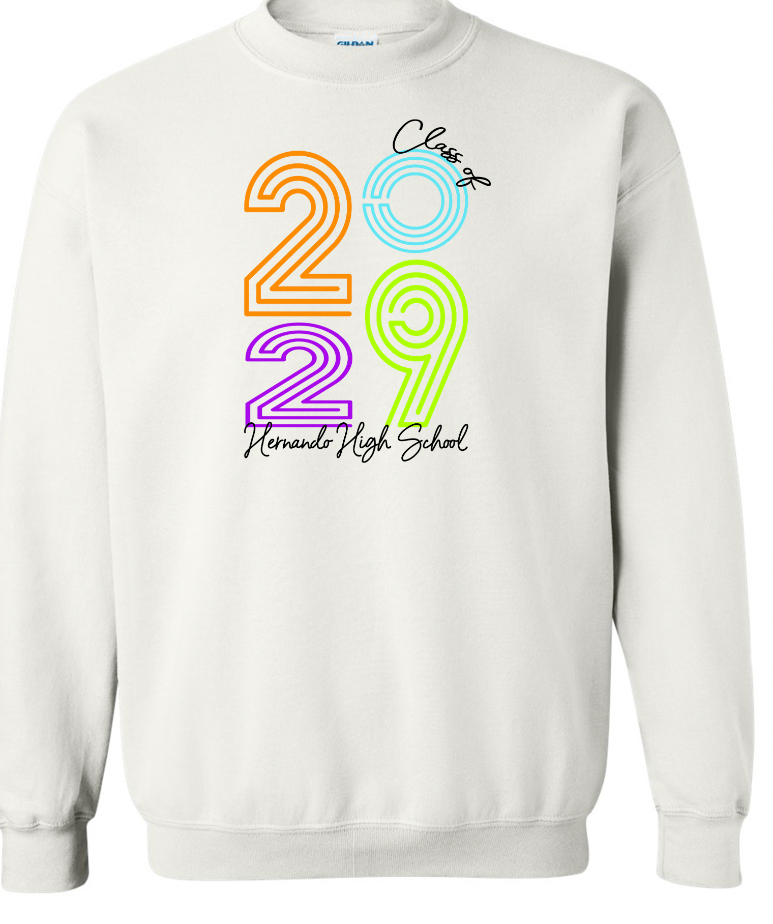Class of 2029 (Bright Design)