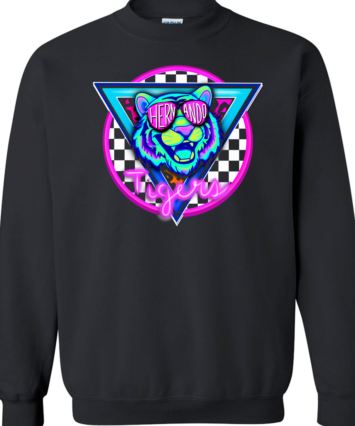 Hernando Tigers Neon Design