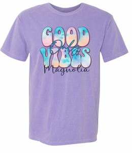 Good Vibes Only-Magnolia- Watercolor Design