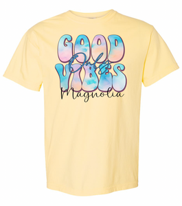 Good Vibes Only-Magnolia- Watercolor Design