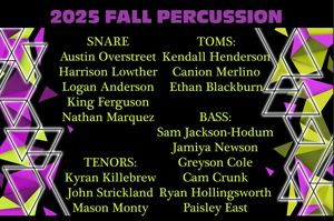 2025 DRUMLINE DESIGN
