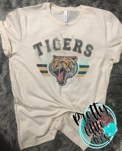 Vintage black and yellow Tigers Tee