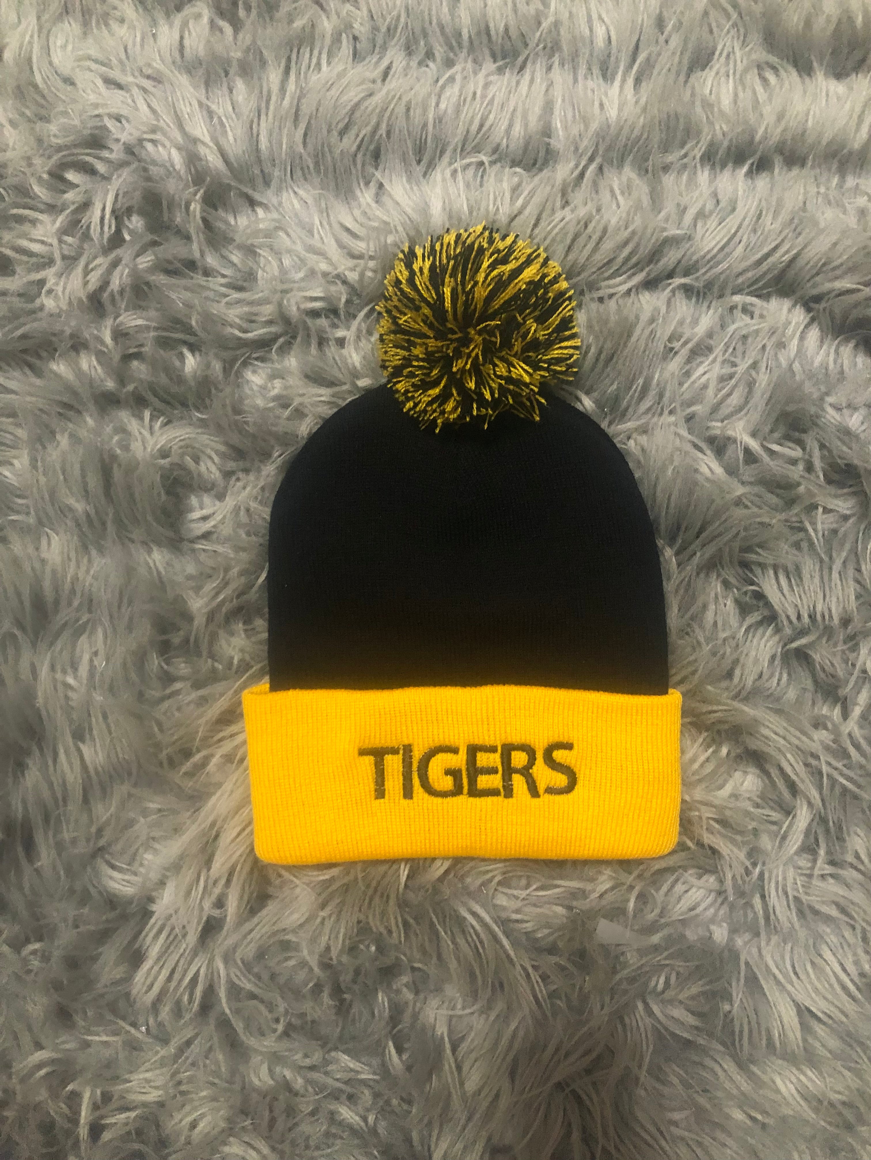 Embroidered Tigers Beanie
