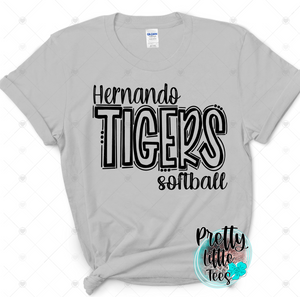 Hernando Tigers Softball Tee