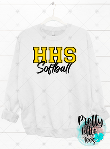 Youth HHS Softball Fundraiser Sweatshirt